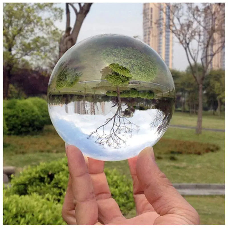 Crystal Ball Decor - Transparent Glass Feng Shui Item
